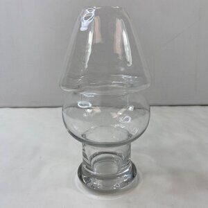 Mushroom-Style Candle Hurricane Holder Detachable Top Tea Lights Small